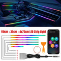 RGB LED ambientna osvetlitev za avto 2-v-1 ali 6-v-1 – fotografija izdelka