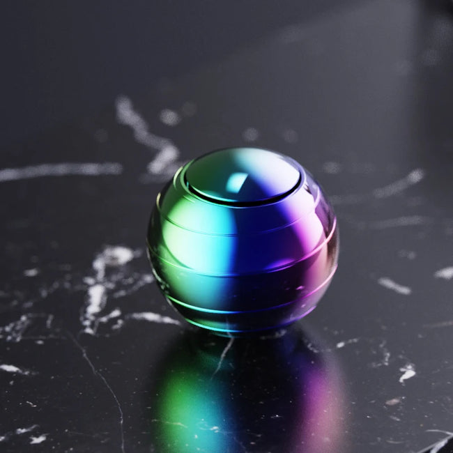 🌀 Premium kovinski EDC Spinner – antistresna fidget igrača