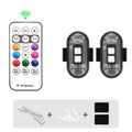 Brezžična LED opozorilna utripalka 1–6 kosov z USB polnjenjem – fotografija izdelka