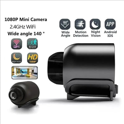 Mini WiFi kamera X5 1080p z nočnim vidom