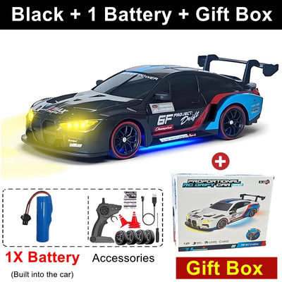 RC Drift Avto 20 km/h – 4WD, LED Luči in 2,4 GHz** 🏎️💨