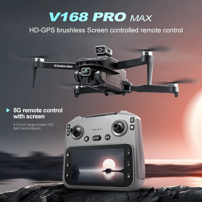 V168 MAX GPS dron – fotografija izdelka 12