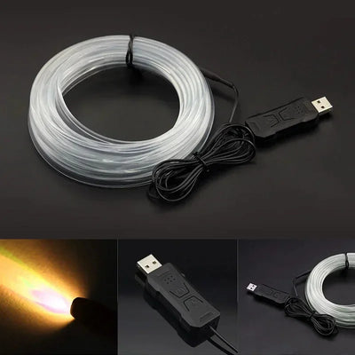 RGB LED svetlobni trak za avto 1–5 m z aplikacijo – fotografija izdelka