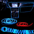 LED neon trak za notranjost avta 1/3/5 m USB – fotografija izdelka