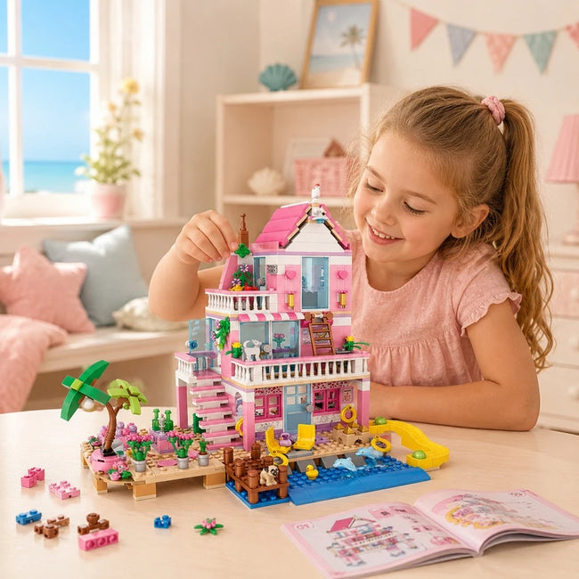 822-delna vila ob morju – gradbeni model – slika 5