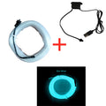 LED neon trak za notranjost avta 1/3/5 m USB – fotografija izdelka