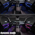 RGB LED ambientna osvetlitev za avto 2-v-1 ali 6-v-1 – fotografija izdelka