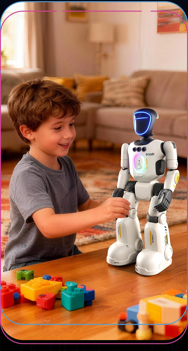 🤖 Pametni RC humanoidni robot z upravljanjem z gestami