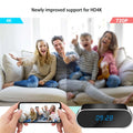 Mini WiFi ura-kamera 4K HD z infrardečim nočnim vidom