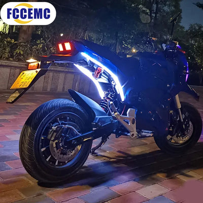 LED smerniki in dnevne luči za motor – 2 kosa – fotografija izdelka