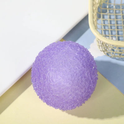 🧊 Modri Squishy Toy Mochi – prosojna antistresna igračka