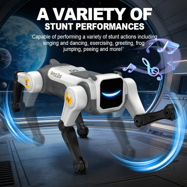 🤖 AI RC robot z glasovnim upravljanjem, petjem, plesom in akrobacijami