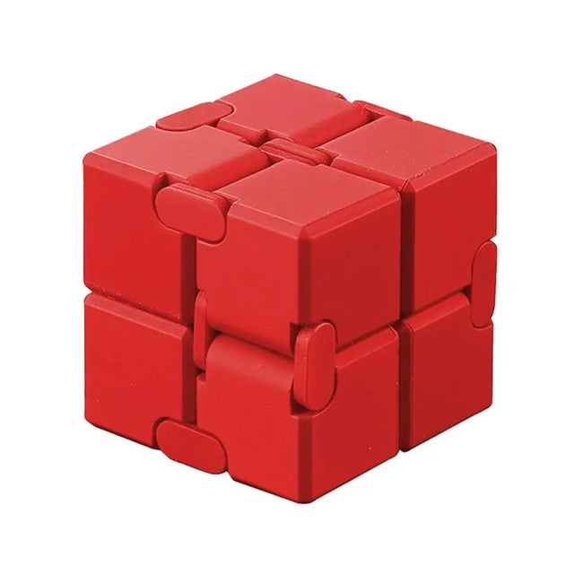 🧊 Kovinski Infinity Fidget Cube – antistresna igrača