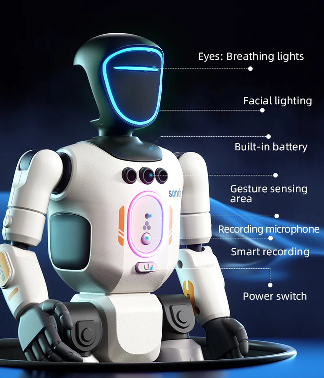 🤖 Pametni RC humanoidni robot z upravljanjem z gestami