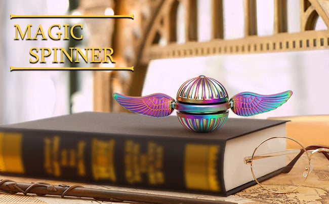 🌀 Kovinski EDC Fidget Spinner – vrtljiva antistresna igrača