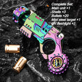 🔫 Kovinski EDC Fidget Pistol – mehanska antistresna igrača