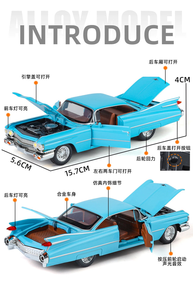 Cadillac Eldorado Biarritz – kovinski model 1:32