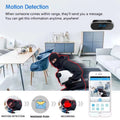 Mini WiFi ura-kamera 4K HD z infrardečim nočnim vidom