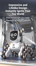 🤖 8-Kolesni RC robotski pes z gestami