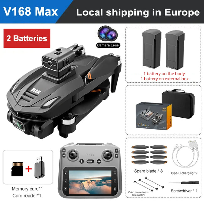 V168 MAX GPS dron – fotografija izdelka 40