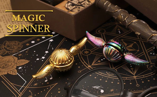 🌀 Kovinski EDC Fidget Spinner – vrtljiva antistresna igrača