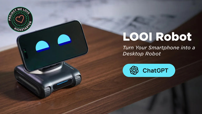 🤖 LOOI AI Robot z glasovnim upravljanjem in ChatGPT
