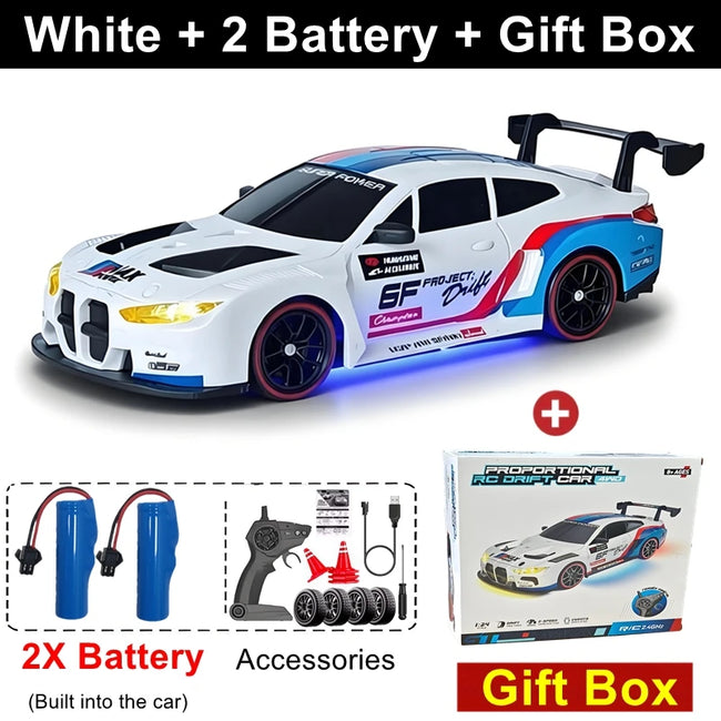 RC Drift Avto 20 km/h – 4WD, LED Luči in 2,4 GHz** 🏎️💨