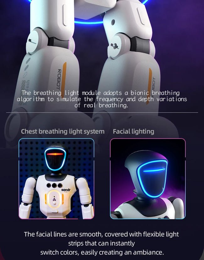 🤖 Pametni RC humanoidni robot z upravljanjem z gestami