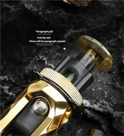 🔫 Kovinski Ratchet Fidget Gun – mehanska antistresna igrača