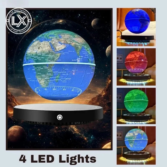 Magnetni lebdeči globus z LED svetlobo