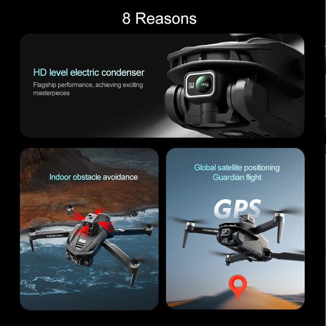 V168 MAX GPS dron – fotografija izdelka 13