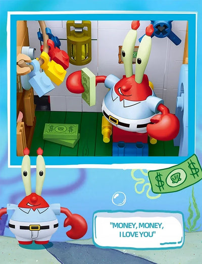 SpongeBob Krusty Krab – gradbeni komplet – slika 13