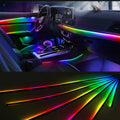 RGB LED ambientna osvetlitev za avto 2-v-1 ali 6-v-1 – fotografija izdelka