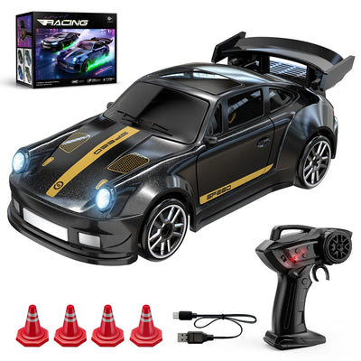 Mini RC Drift Avto 1:64 – 4WD Dirkalnik 🚗💨