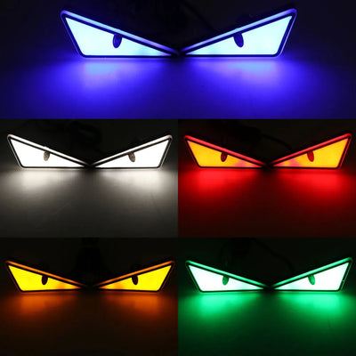 LED Demon Eye luči za motor in avto – 2 kosa – fotografija izdelka