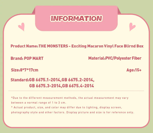 🍬 POP MART LABUBU THE MONSTERS – Exciting Macaron Mystery Box 🎁