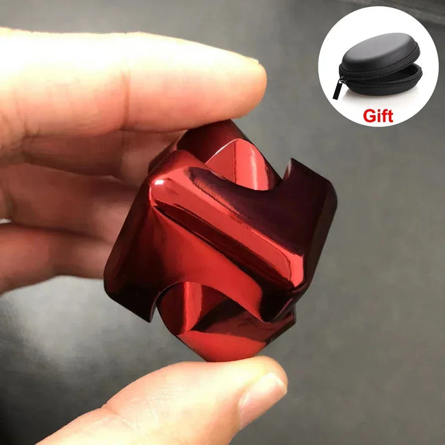⚙️ Kovinski Cube Spinner – 3D EDC Fidget igrača