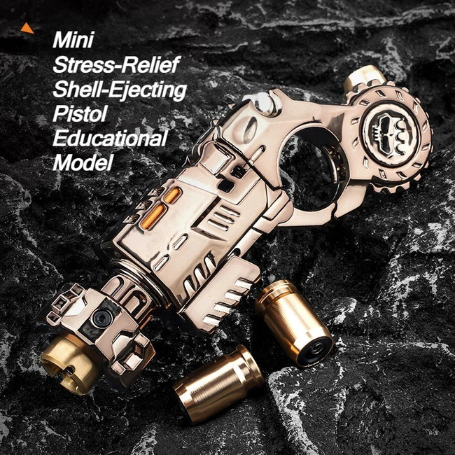 🔫 Kovinski EDC Fidget Pistol – mehanska antistresna igrača