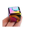 ⚙️ Kovinski Cube Spinner – 3D Gyro Fidget igrača