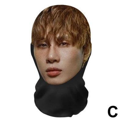 3D tiskana mrežasta maska za cel obraz – model H