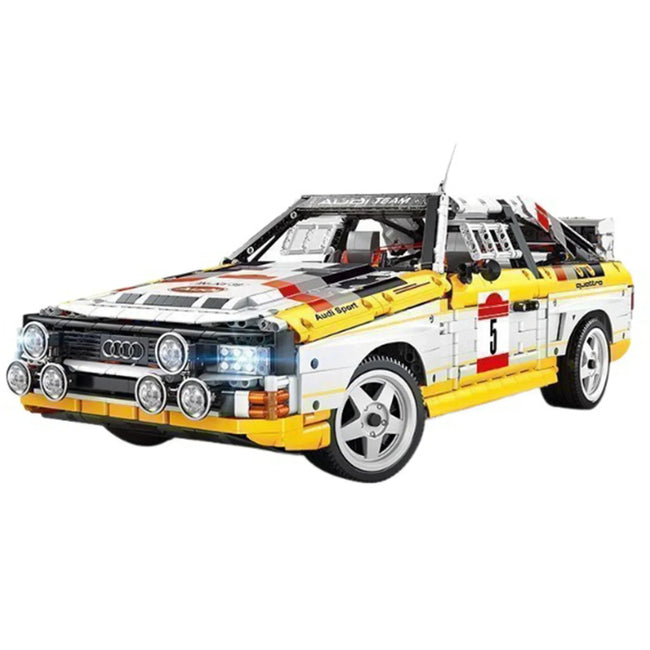 1:10 klasični rally avtomobil – 3887-delni MOC model – slika 5