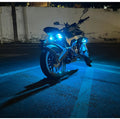 Brezžična LED opozorilna utripalka za avto in motor – fotografija izdelka