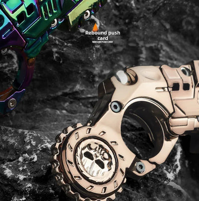 ⚙️ Mini kovinski EDC Fidget Spinner – mehanska antistresna igrača