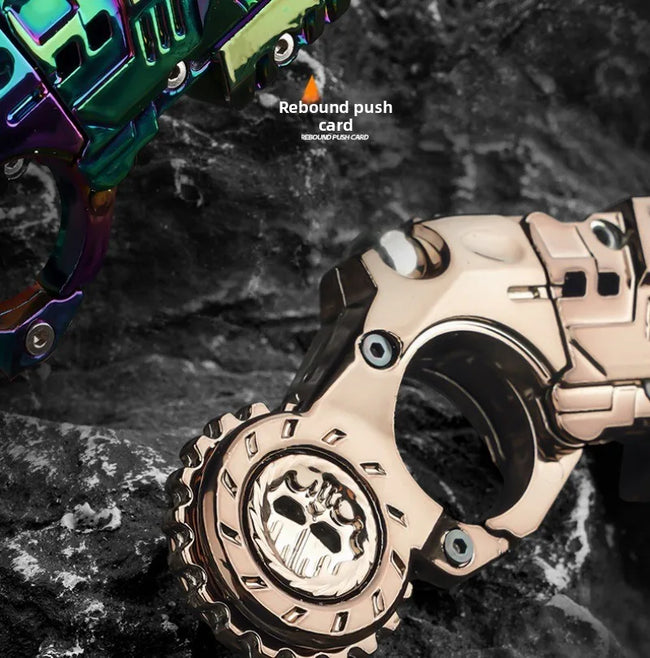 ⚙️ Mini kovinski EDC Fidget Spinner – mehanska antistresna igrača