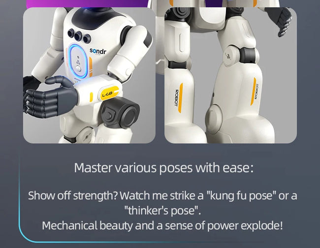 🤖 Pametni RC humanoidni robot z upravljanjem z gestami