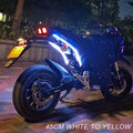 LED smerniki in dnevne luči za motor – 2 kosa – fotografija izdelka