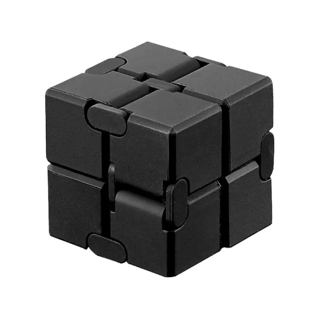 🧊 Kovinski Infinity Fidget Cube – antistresna igrača