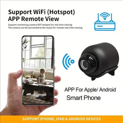 Mini WiFi kamera X5 1080p z nočnim vidom