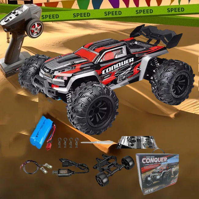 **RC Avto 38 km/h – 4WD, 1:16, LED Luči in Drift** 🏎️💨