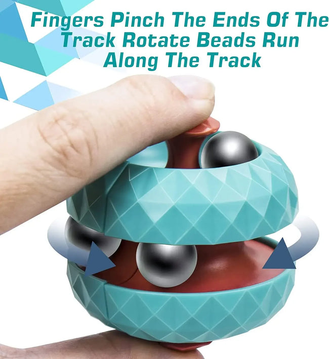 🌀 Orbit Ball Cube – senzorična antistresna fidget igrača